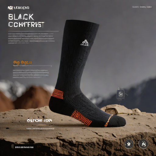 Black Diamond Merino Comfort Crew Socks