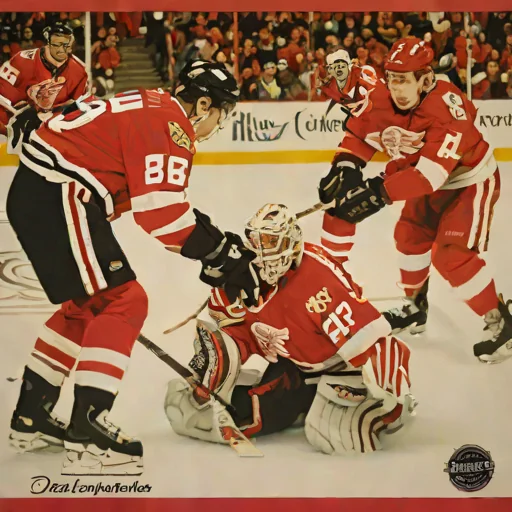 Blackhawks-Red Wings rivalry