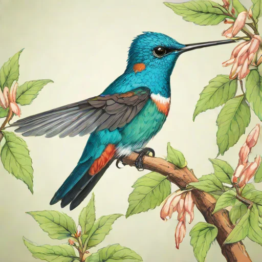 Blue-tufted Starthroat