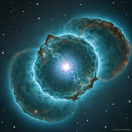 Blue Planetary Nebula (NGC 3918)