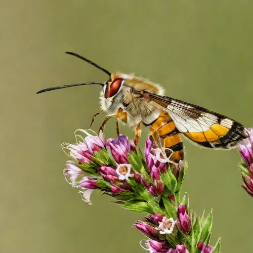 Broad-bordered bee hawk-moth