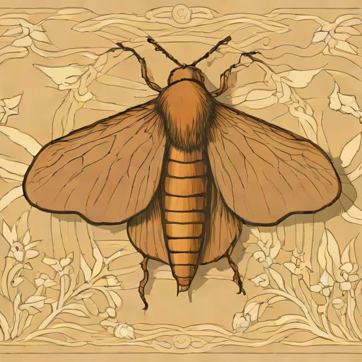 Bright-line brown-eye moth