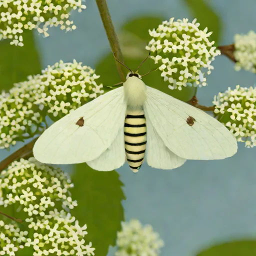 Bird-cherry ermine moth