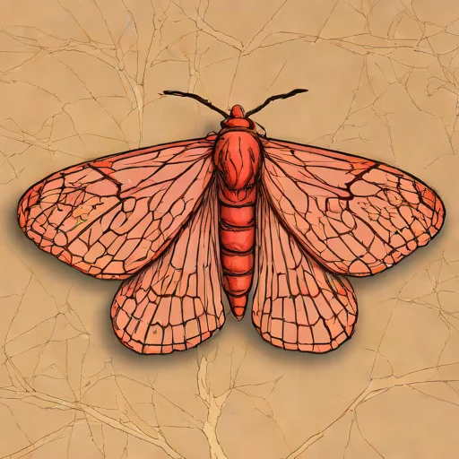 Blood-vein moth