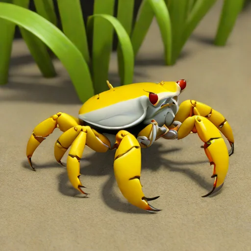 Banana Fiddler Crab