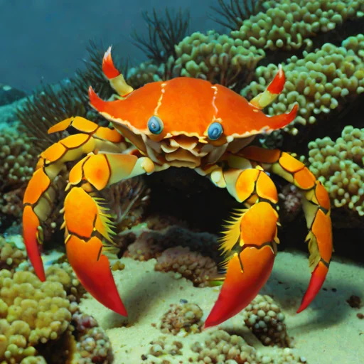 Batwing Coral Crab