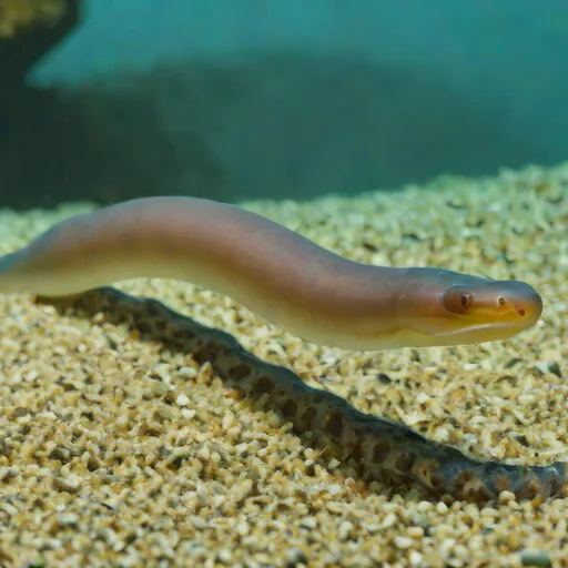 Bighead worm eel