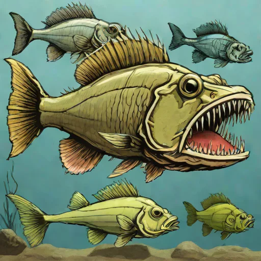 Borostomias Fish