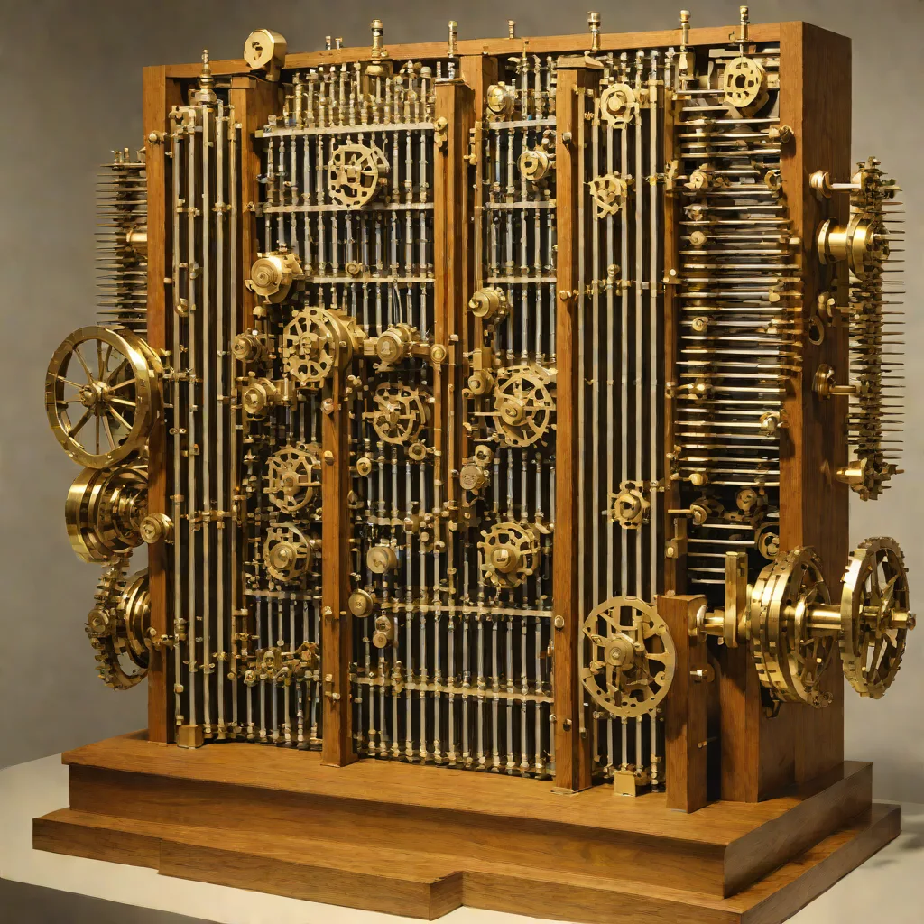 Babbage Difference Engine No. 2