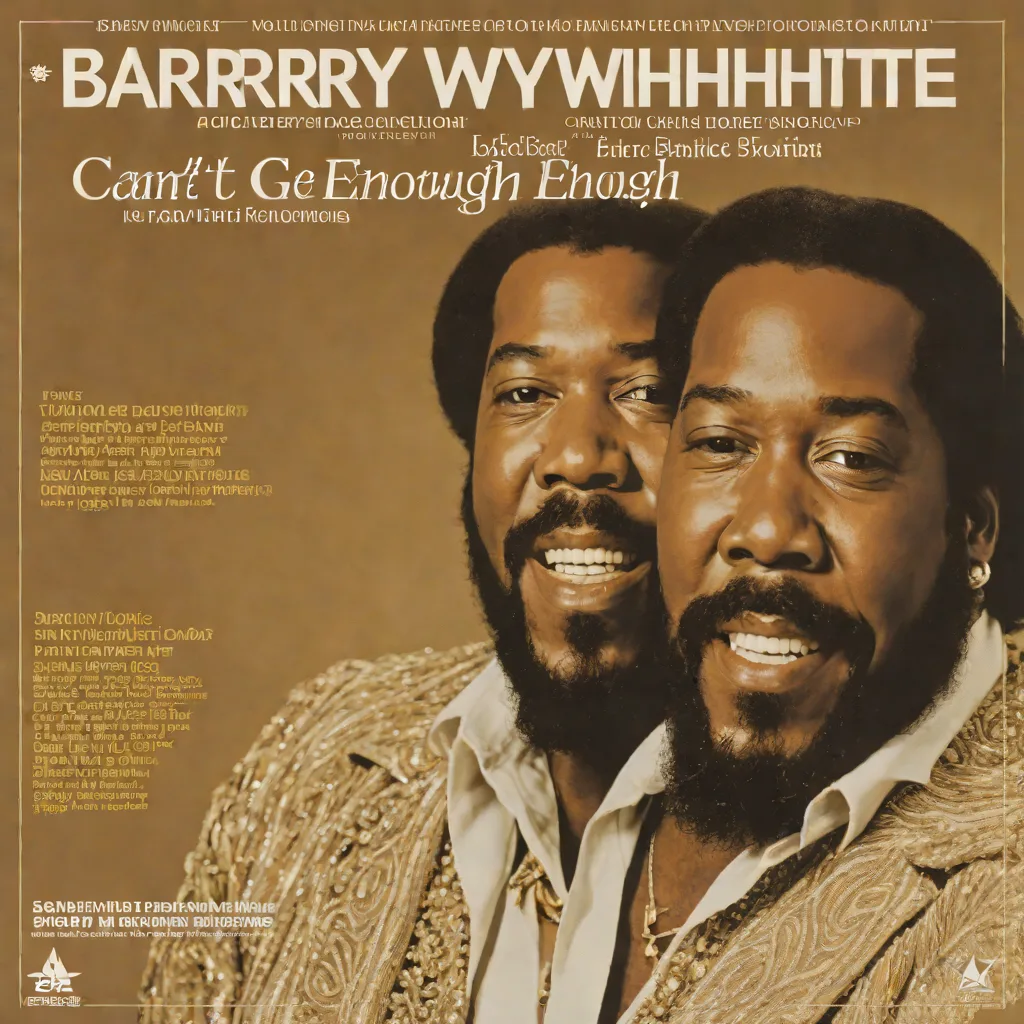 Barry White - Can't Get Enough