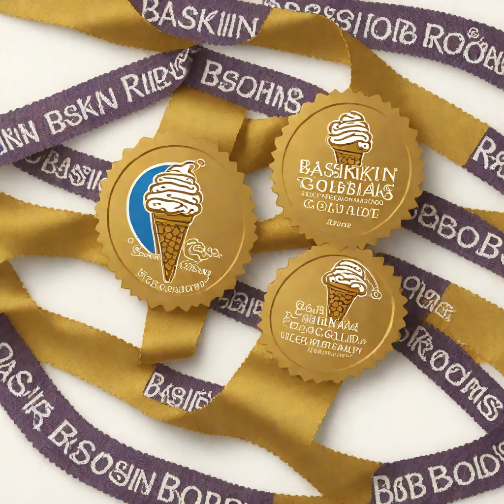 Baskin-Robbins Gold Medal Ribbon