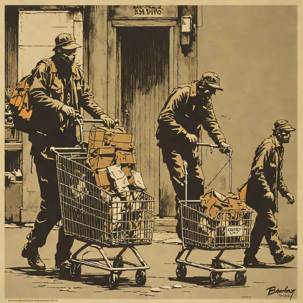 Banksy - Trolley Hunters (2006)