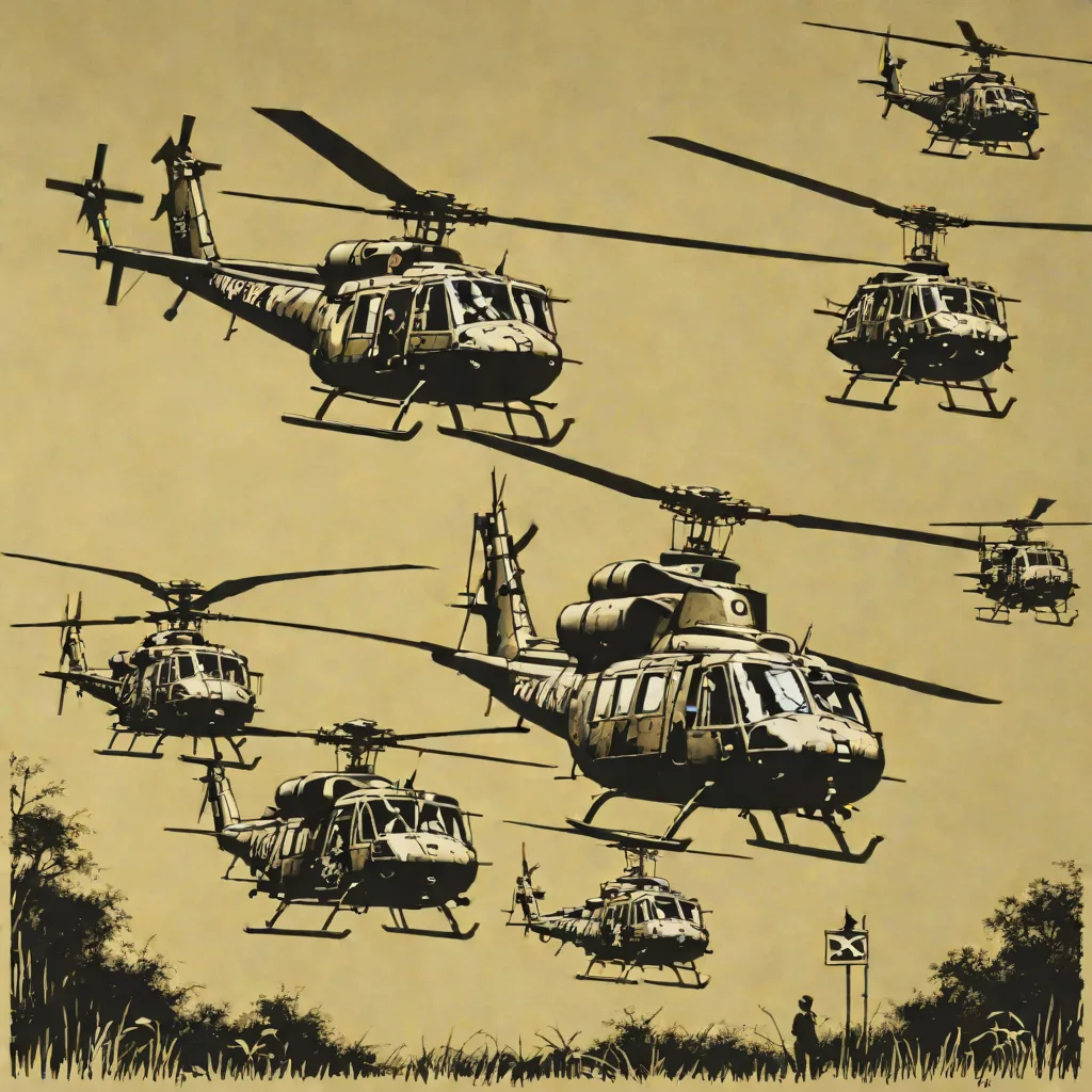 Banksy - Happy Choppers (2003)