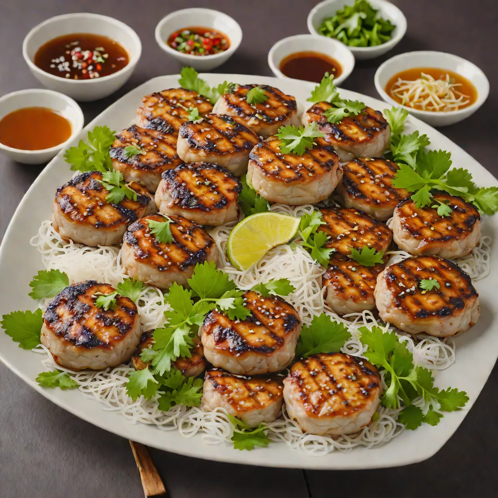 Bun Cha (Vietnamese Grilled Pork Patties)