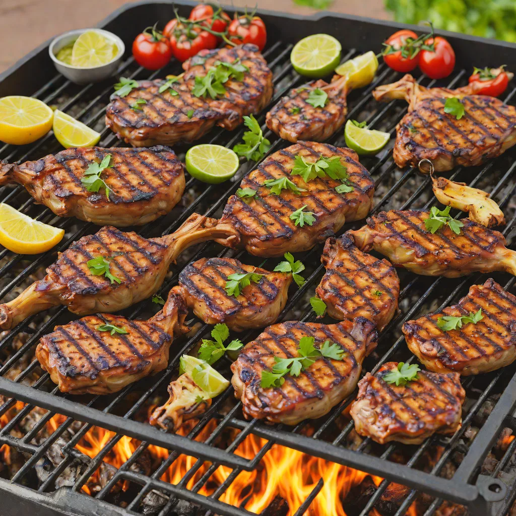 Braaied Tjops (South African Grilled Chops)