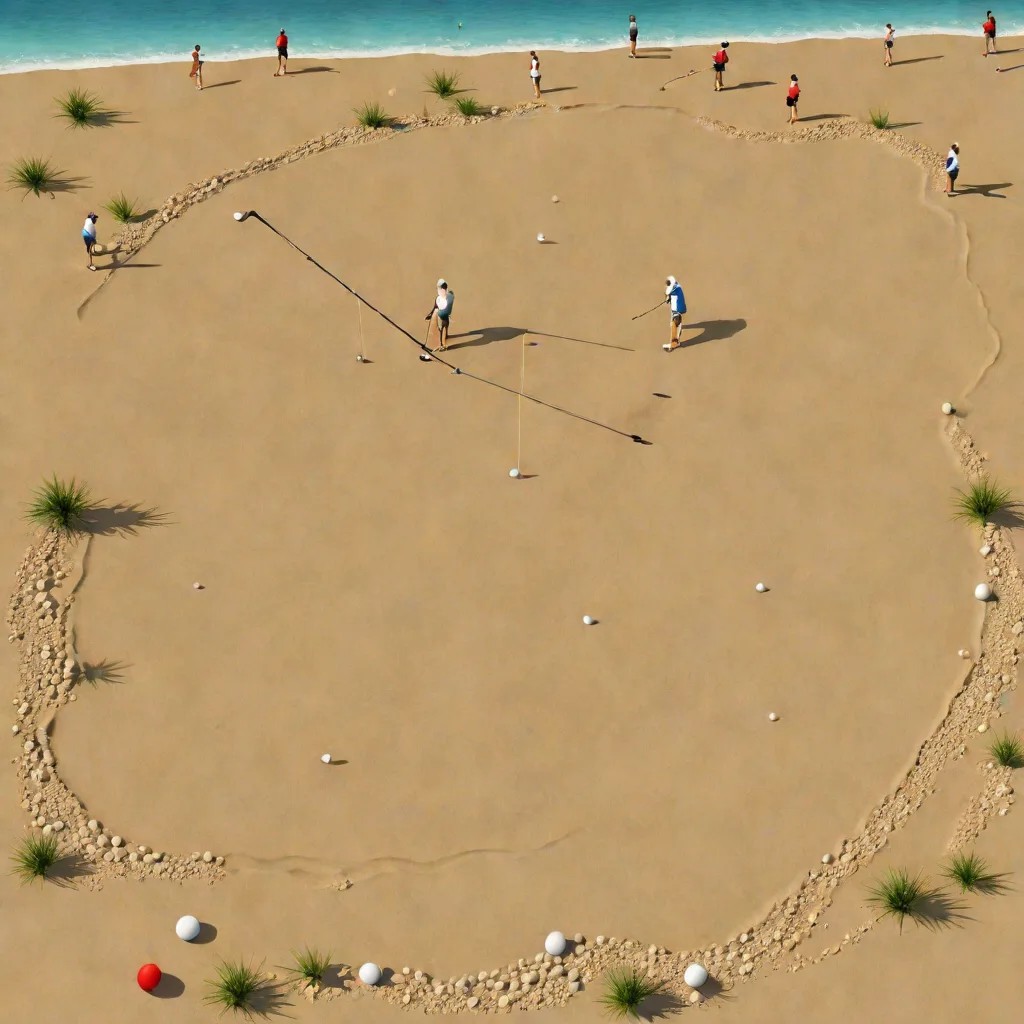 Beach golf