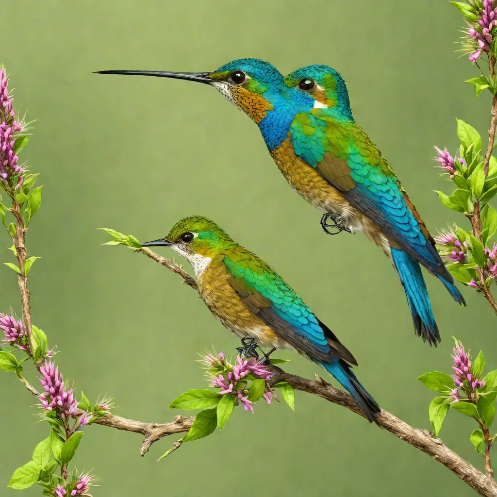 Blue-throated Goldentail