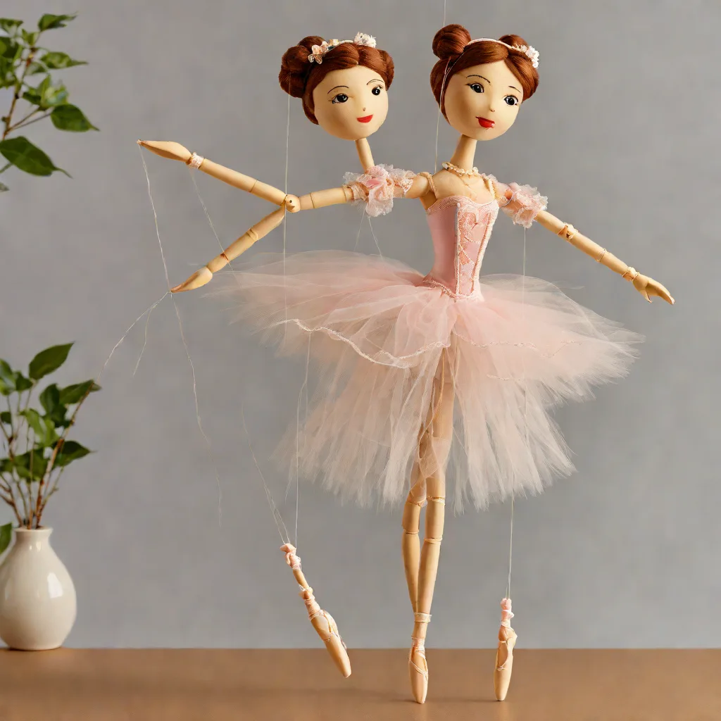 Ballerina Rosie - awesome string puppet