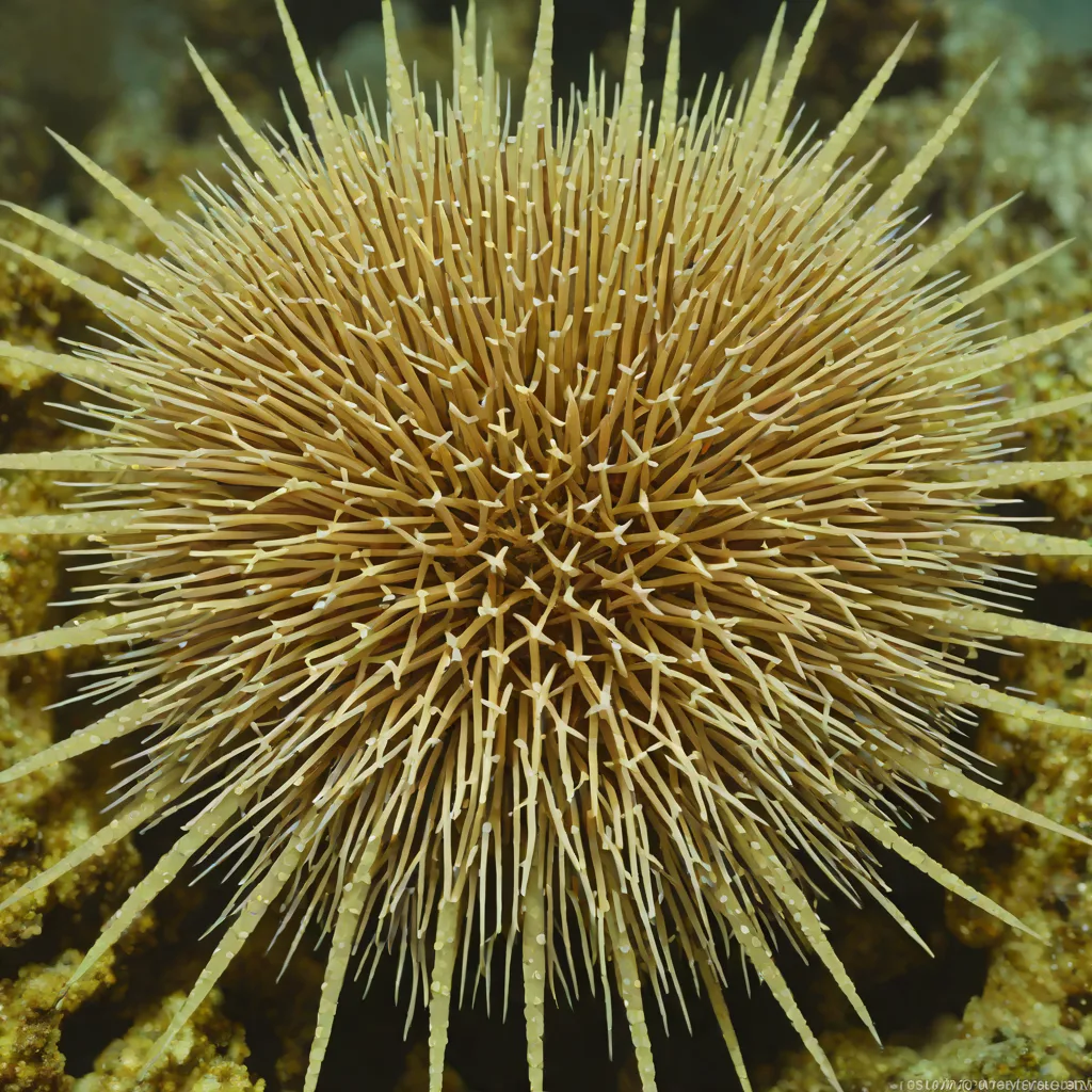 Banded Urchin (Echinothrix calamaris)