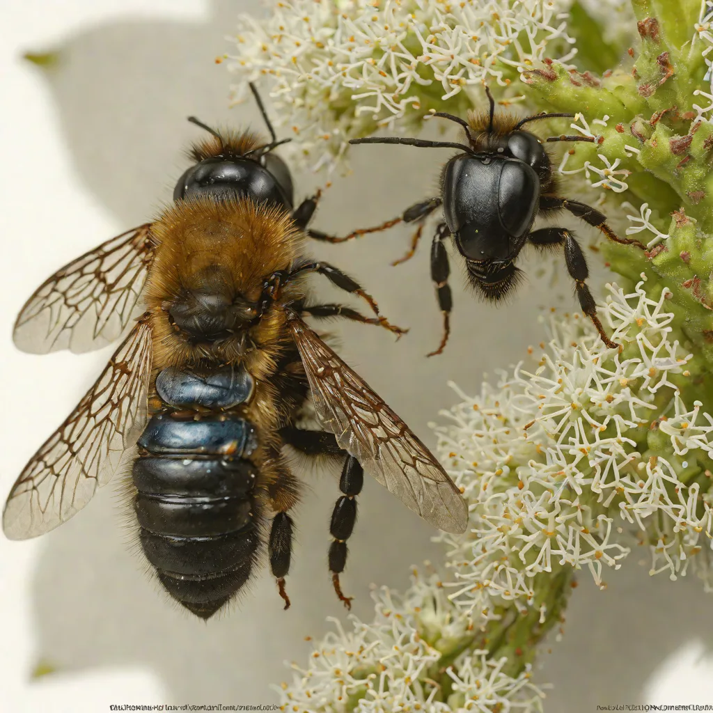 Blue Orchard Mason Bee (Osmia lignaria)