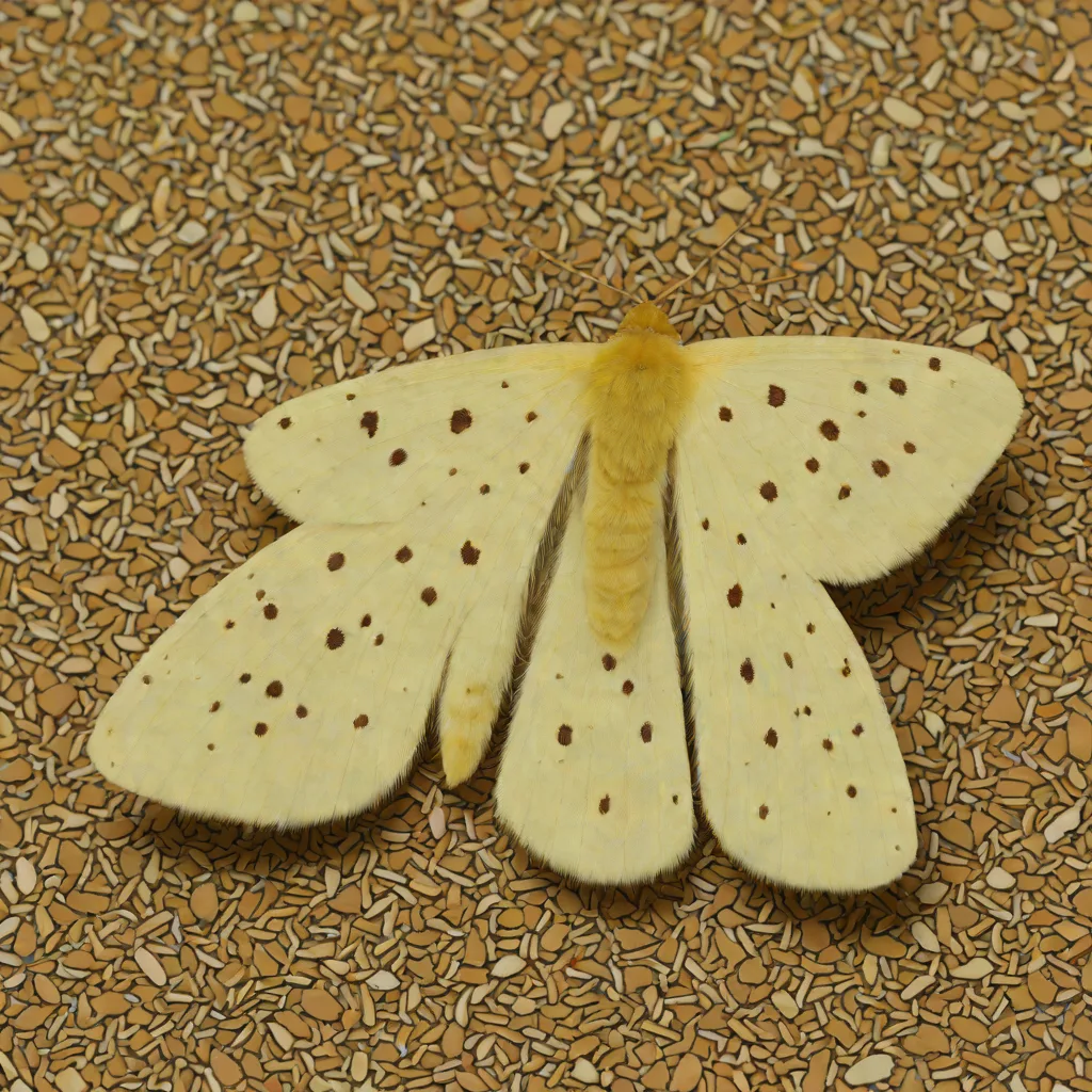 Buff ermine moth