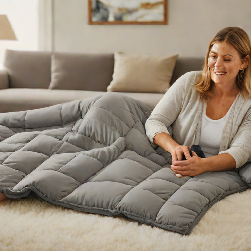 Brookstone Smart Weighted Blanket