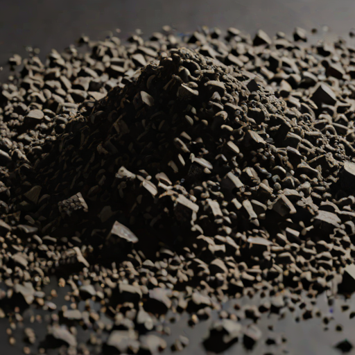 Black Lava Finishing Salt (Coarse)