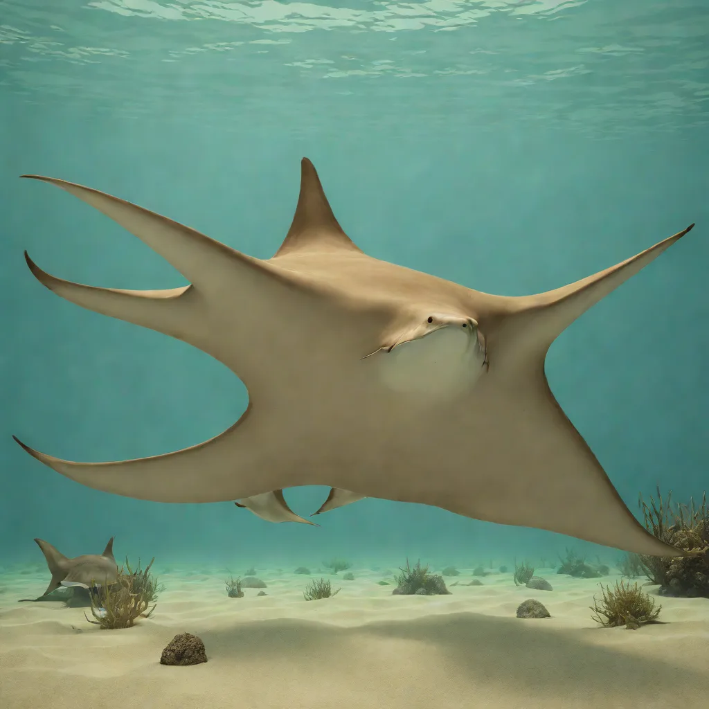 Brown cownose ray