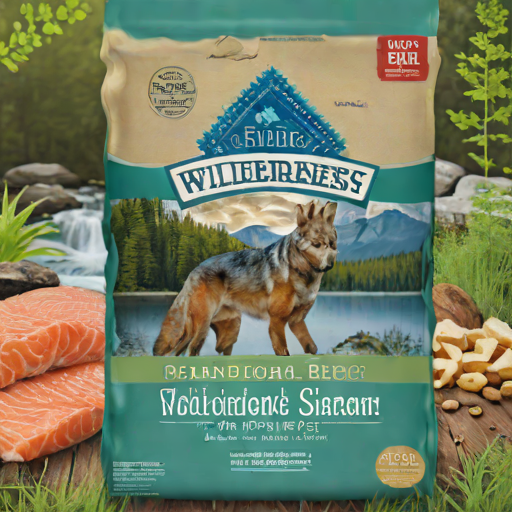 Blue Buffalo Wilderness High Protein Grain Free Salmon Recipe
