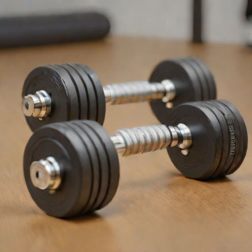 BayView Fitness Adjustable Dumbbell