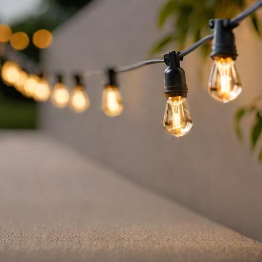Bzinnix Outdoor String Lights