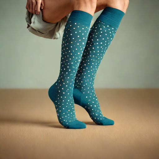Bombas Compression Socks - Polka Dot