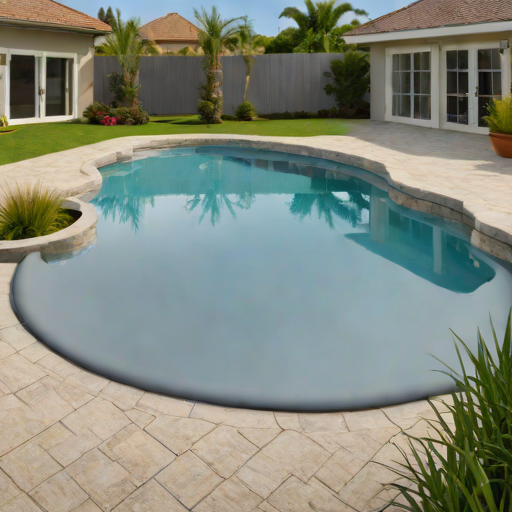 Blue Dolphin Pool Cover