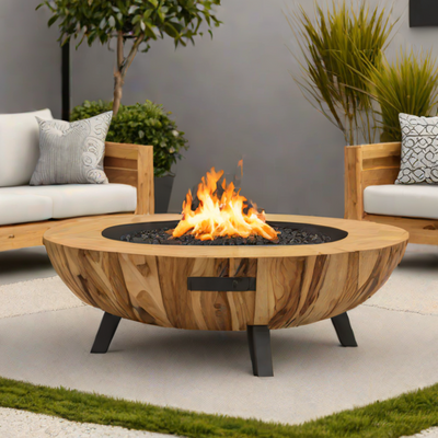 Bondi Rustic Wood Burning Fire Pit