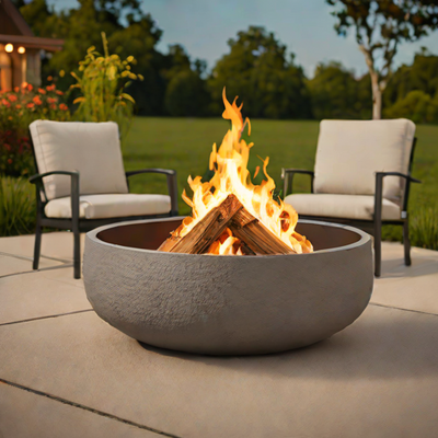 Beneath American Fire Pit