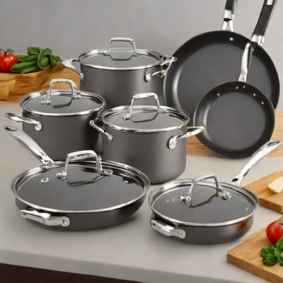 Calphalon Premier Nonstick Cookware Set (10-Piece)