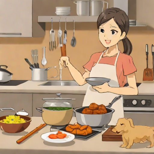 Cooking with Dog