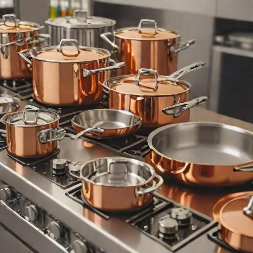 Copper Pots and Pans (Unlined)