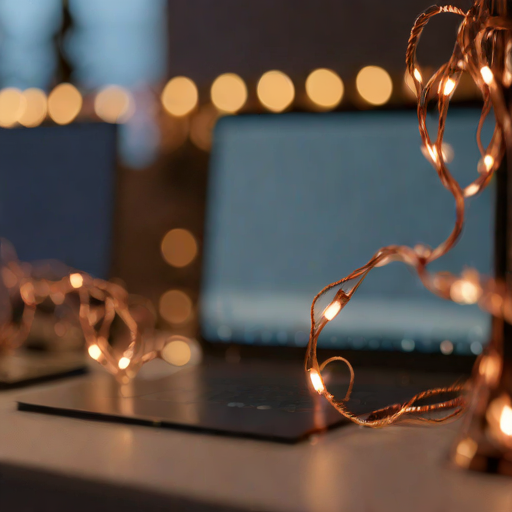 Copper Wire String Lights (Non-Electric)