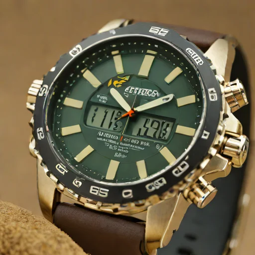 Citizen Eco-Drive Digital Field Watch X Bionic Model 1300