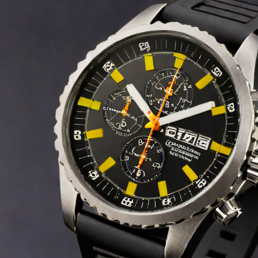 Citizen Promaster Eco-Drive Chronograph Field (Black Dial, Rubber Strap)