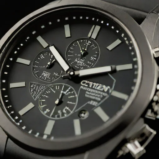 Citizen Ecodrive Chronograph Field Black Edition
