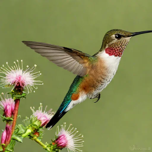 Calliope Hummingbird