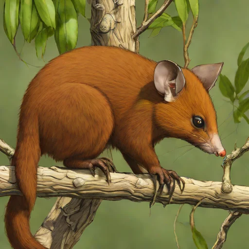 Coppery Brushtail Possum