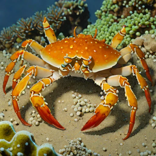Cryptic Teardrop Crab