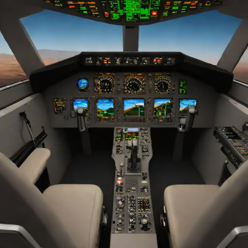 CAE 5000 Series Full Flight Simulator