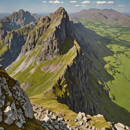 Crib Goch Cliffs