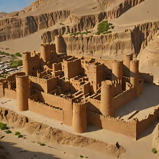 Citadel of Shahr-i Zohak (Red City), Afghanistan