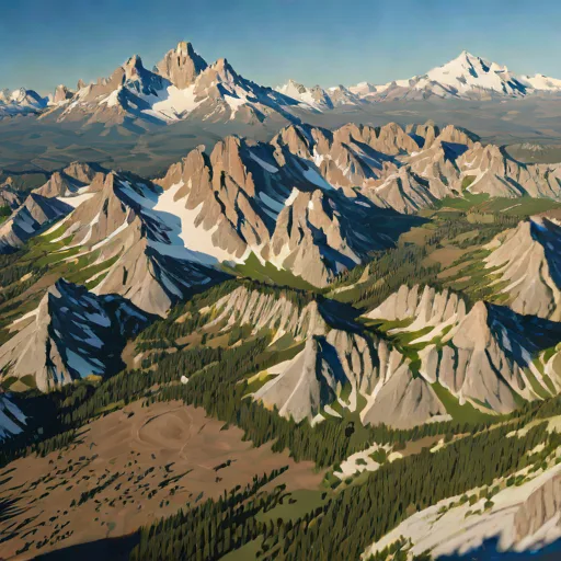Crazy Mountains Massif
