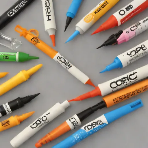 Copic Sketch Marker (brush tip)